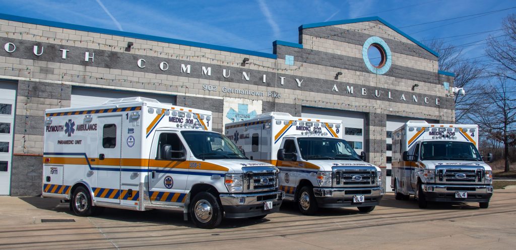 Plymouth Community Ambulance Assn logo